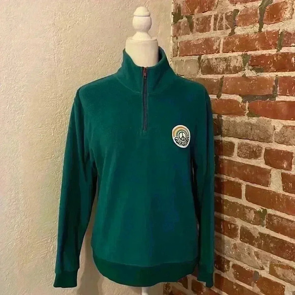 Quiksilver - Womens Half-Zip‎ Mock Neck Sweatshirt - Picture 5 of 9